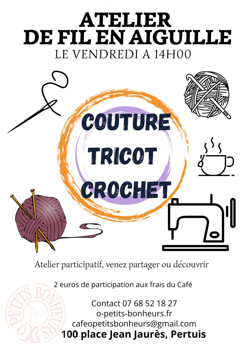 café tricot atelier couture