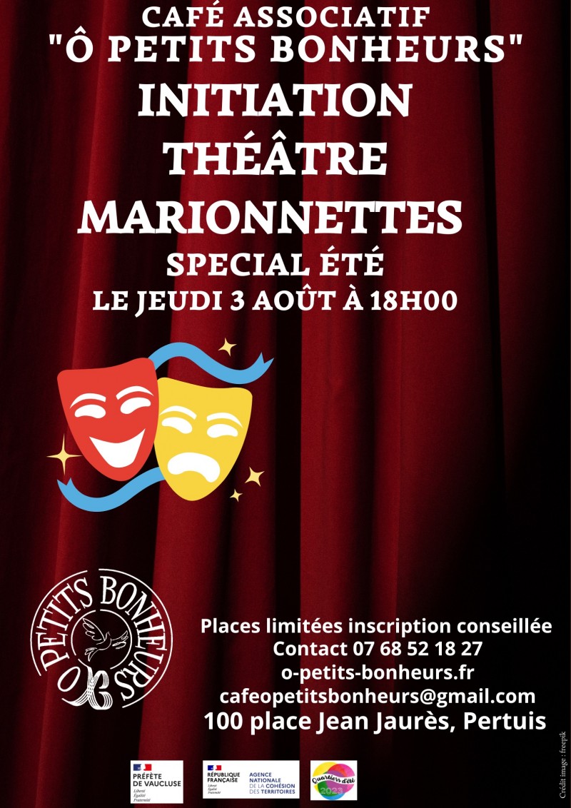 Initiation théâtre marionnette