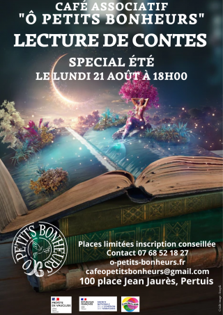 Lecture de contes - Quartiers d'été