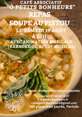 Repas - Soupe au Pistou