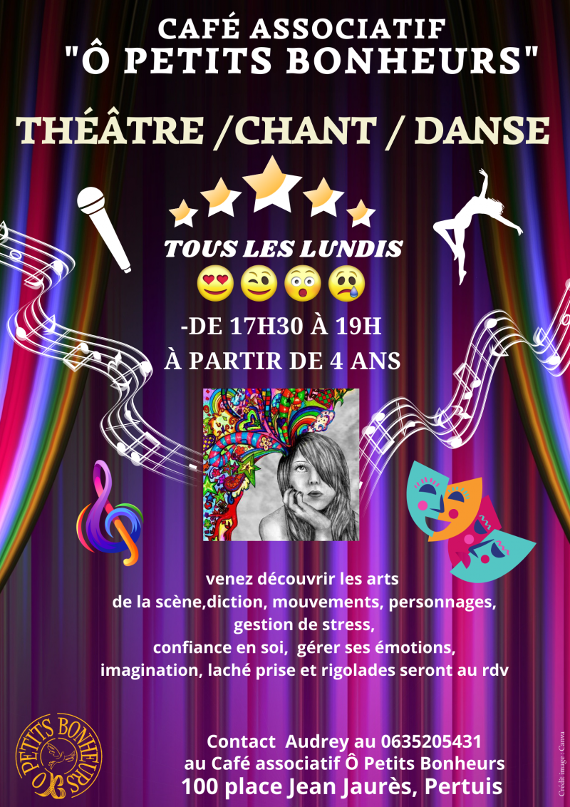 Théâtre - Chant - Danse - Enfant