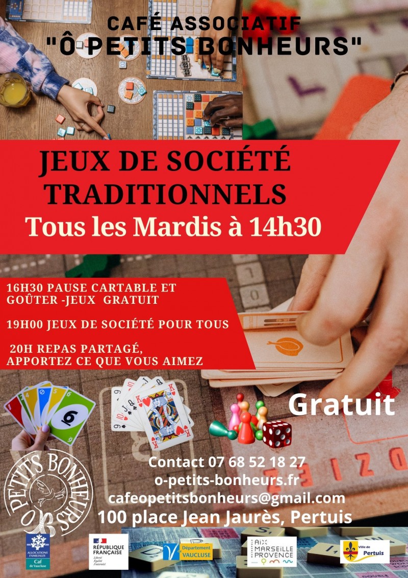 Jeux de société traditionnels