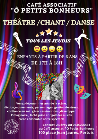 Théâtre - Chant - Danse - Enfant