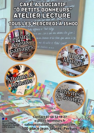 Atelier Enfants - Lecture & Jeux