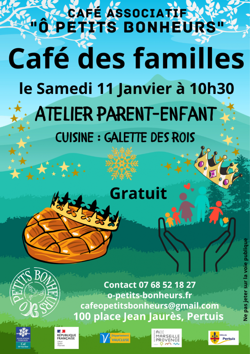 Café des Familles - galette des rois