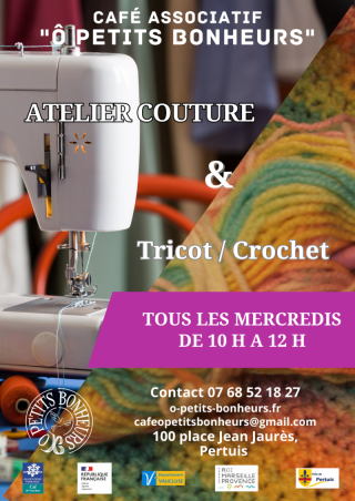 Atelier couture /tricot /crochet