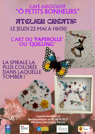 atelier créatif paperolle
