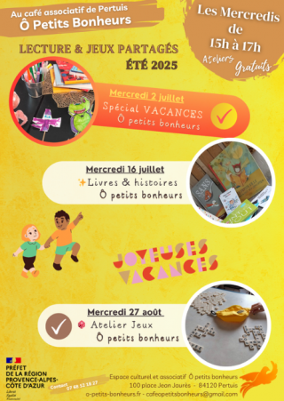 Lecture et Jeux Partagés