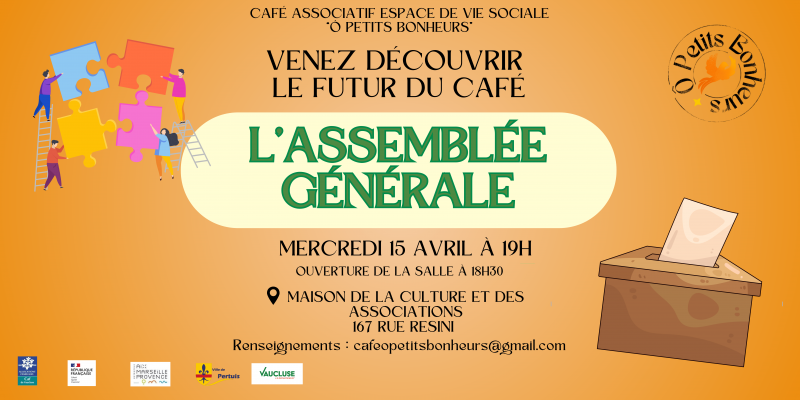assemblée générale du café
