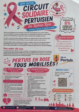 Octobre rose - évènement extérieur