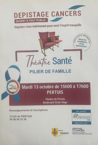 Théâtre & dépistage