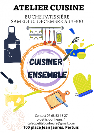 Annulé - Atelier Cuisine "Buche de Noël"