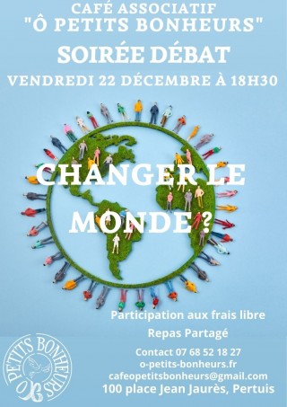 Café Débat : Changer le monde