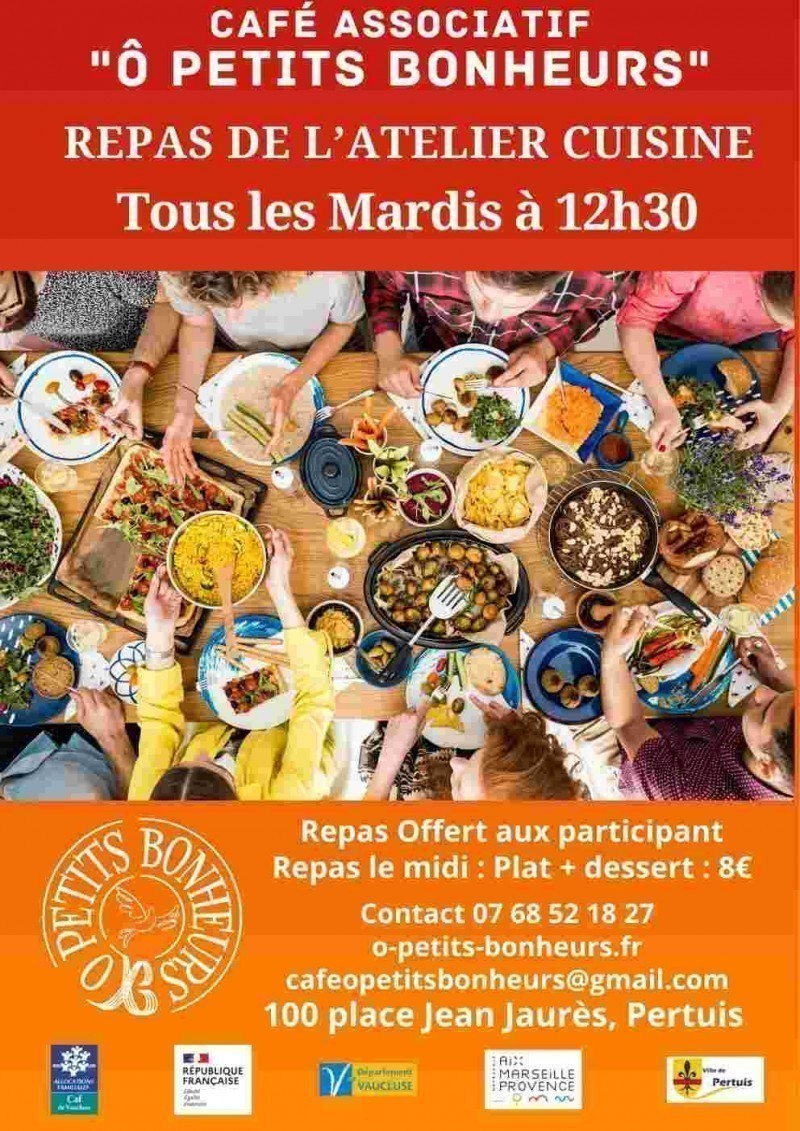 repas du mardi midi