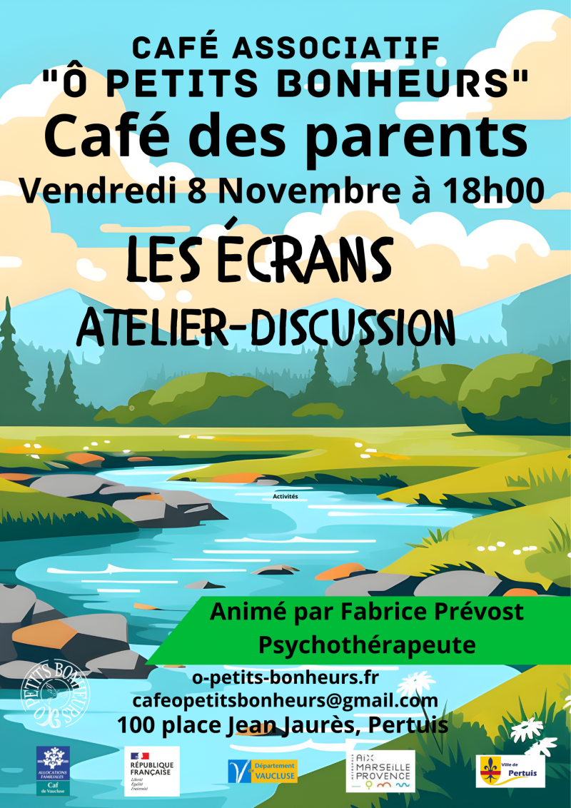 Le café des Parents - Les écrans