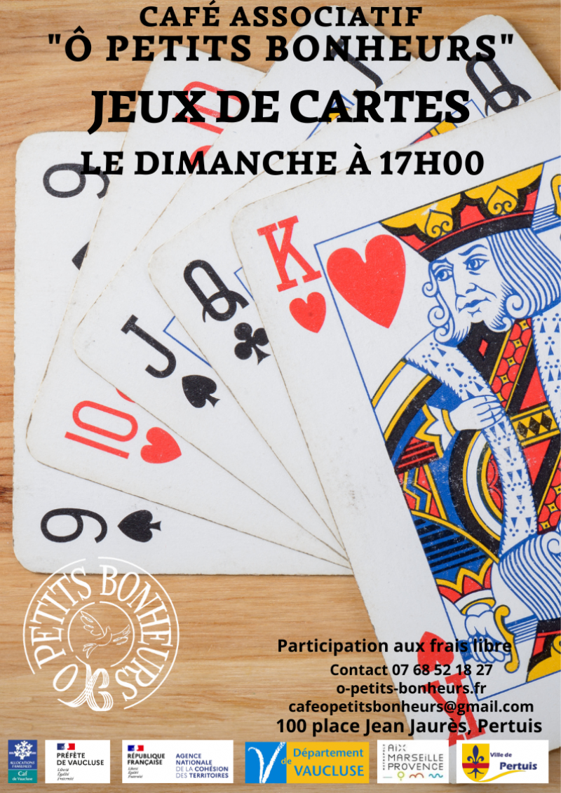 Soirée jeux de cartes