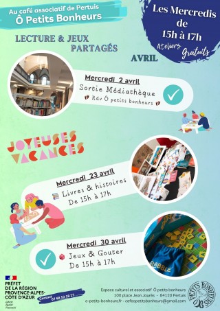 Atelier Enfants - Lecture & Jeux
