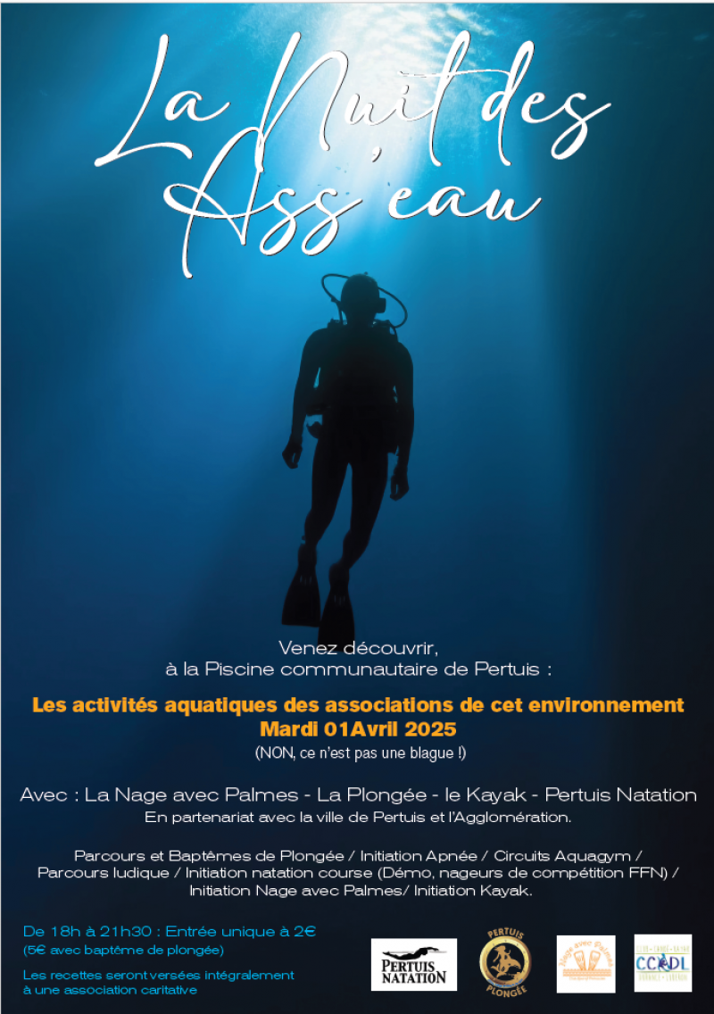 La Nuit des Ass'Eau - Piscine de Pertuis