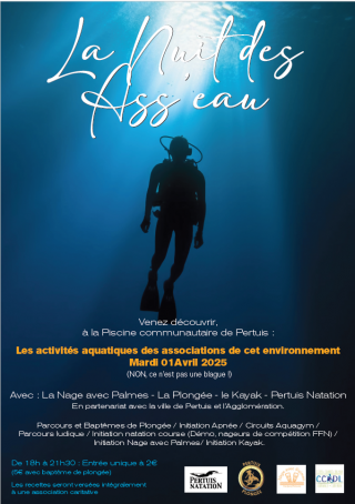 La Nuit des Ass'Eau - Piscine de Pertuis