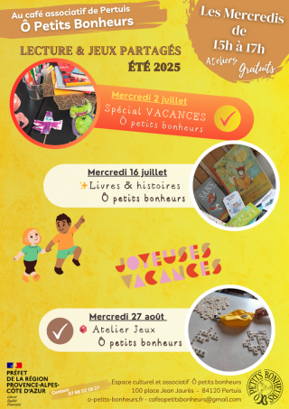 Lecture et Jeux Partagés