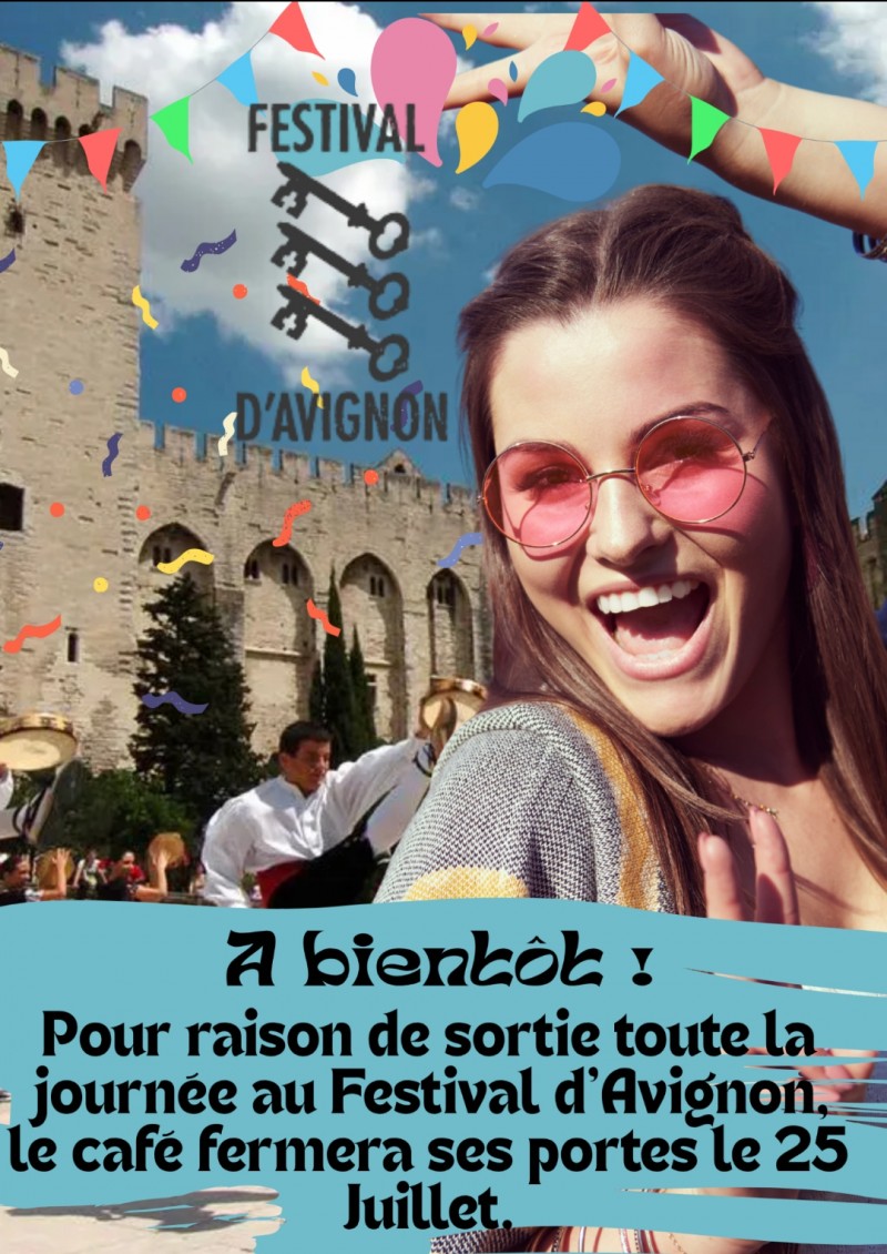 Fermeture exceptionnelle du café