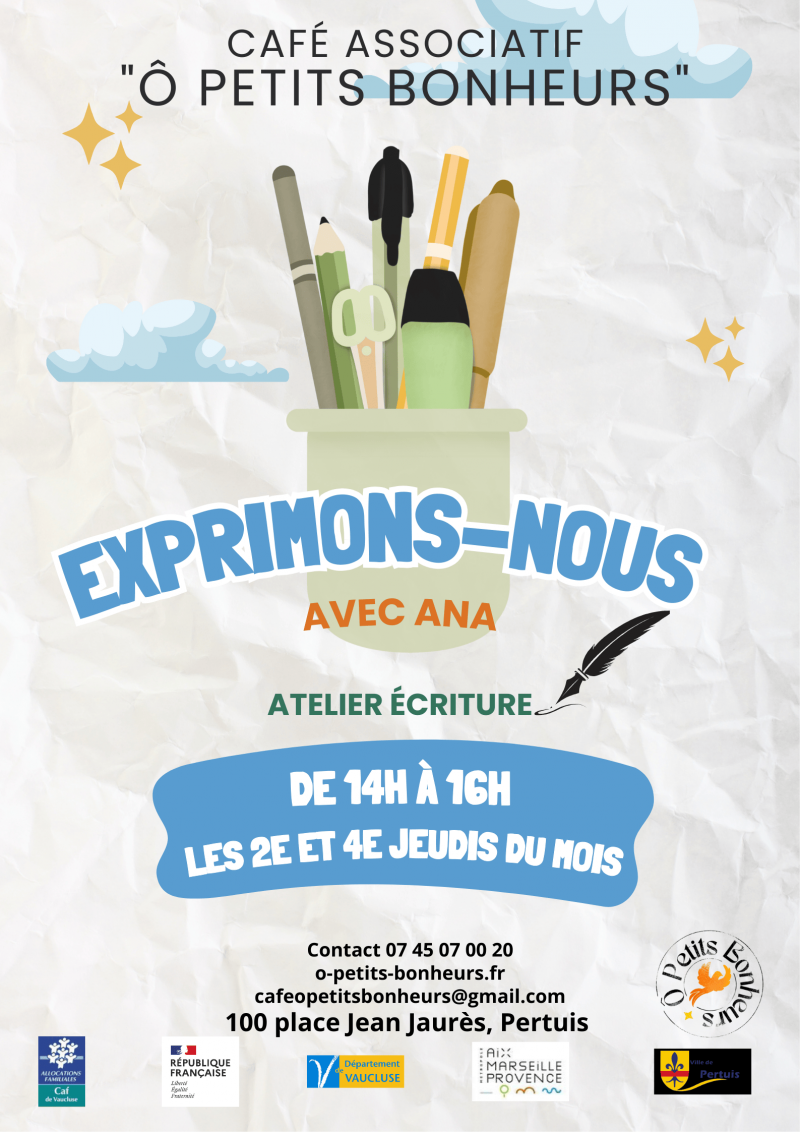 Atelier écriture