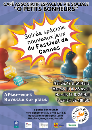 Soirée jeux after-work